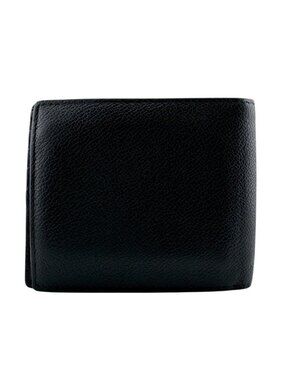 Prada Saffiano Leather Bifold Wallet Black